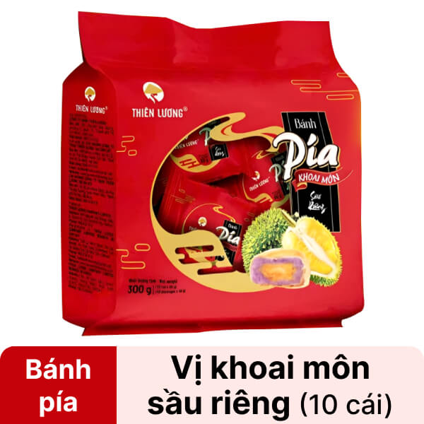 Bánh pía khoai môn sầu riêng Thiên Lương gói 300g