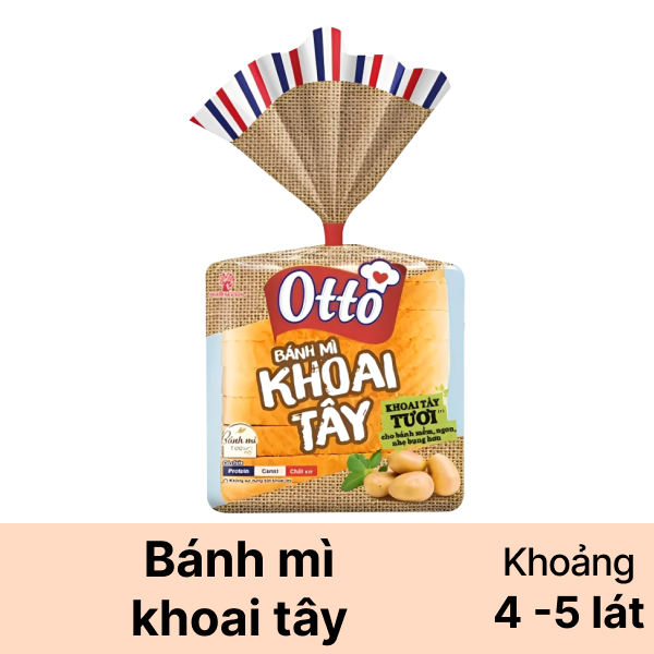 Bánh mì khoai tây Otto gói 130g