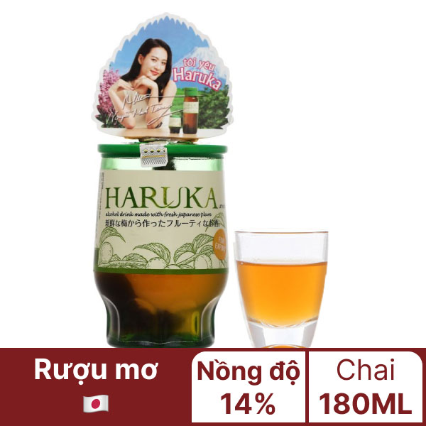 Rượu mơ Haruka lọ 180ml