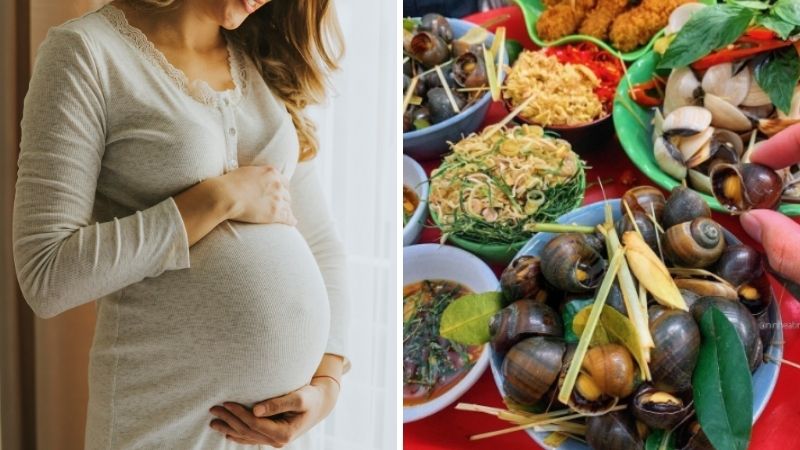 Tần suất và lượng ốc lý tưởng cho bà bầu mỗi tuần