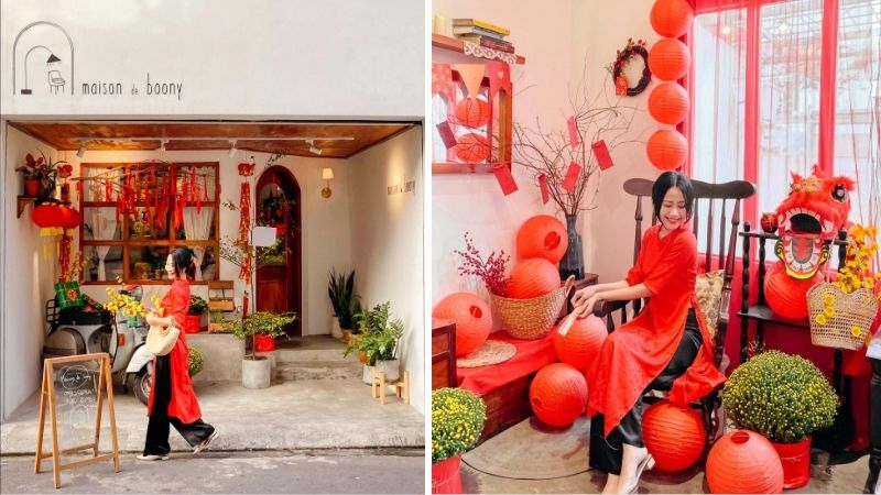 Quán Maison de Boony ngày Tết
