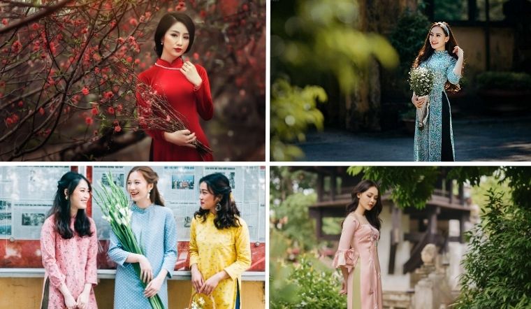 Top 10 địa điểm chụp hình áo dài Tết đẹp nhất ở Hà Nội