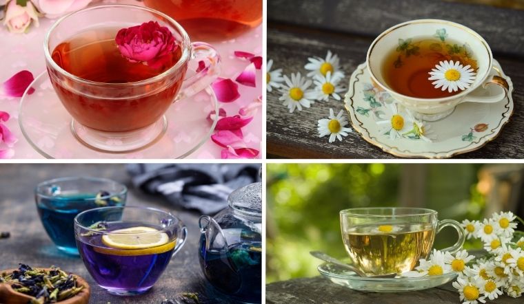 3 cách làm trà hoa tại nhà đơn giản, đẹp da, thanh lọc cơ thể