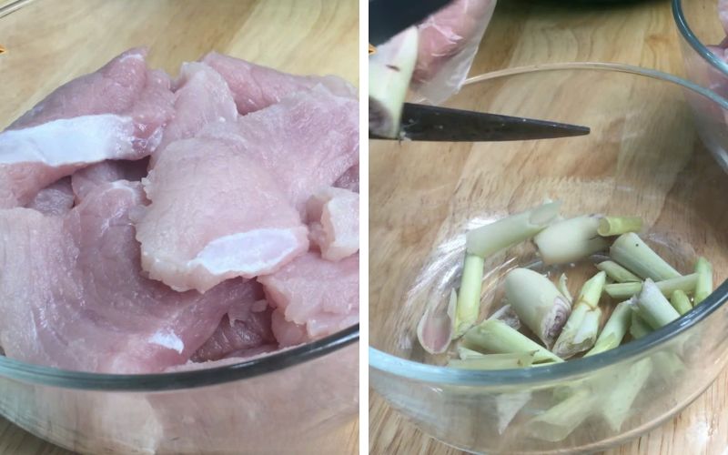 Sơ chế nguyên liệu kỹ lưỡng