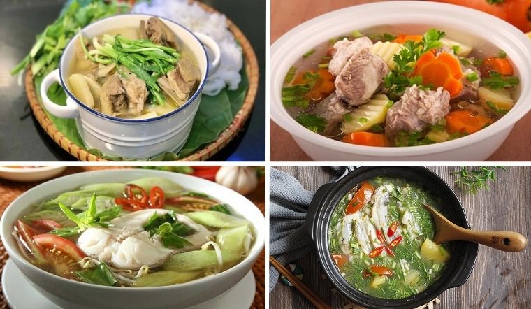 Top 10 món canh mùa đông miền Bắc ngon, ấm bụng, dễ nấu