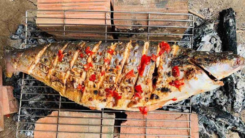 Mẹo nướng cá ngon, không bị khô, không dính vỉ Mẹo nướng cá ngon, không bị khô, không dính vỉ