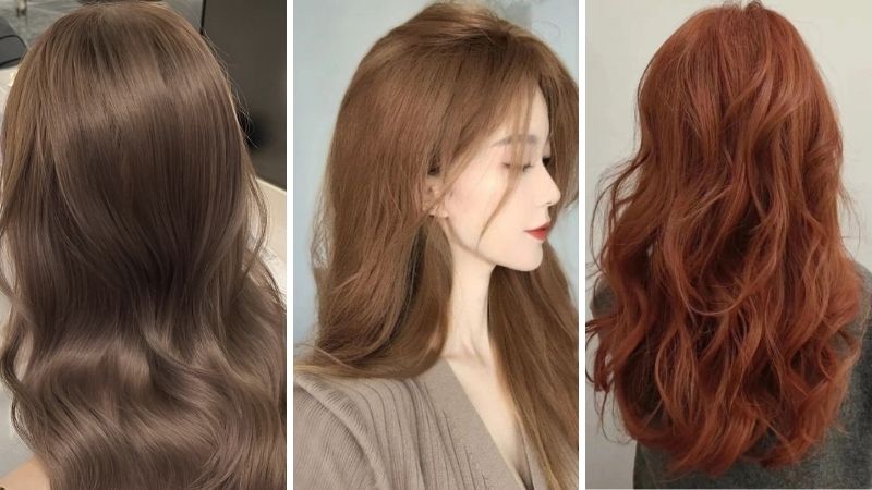 Màu tóc nữ đẹp nhất Tết 2026 Màu tóc nữ đẹp nhất Tết 2026