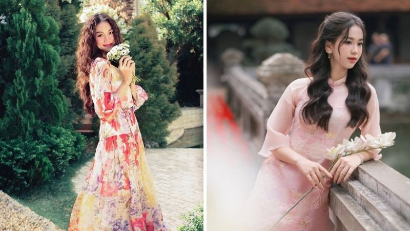 Gợi ý kiểu tóc theo phong cách và trang phục Tết Gợi ý kiểu tóc theo phong cách và trang phục Tết