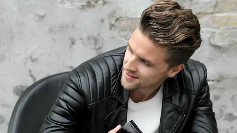 Kiểu tóc nam vuốt ngược Kiểu tóc nam vuốt ngược