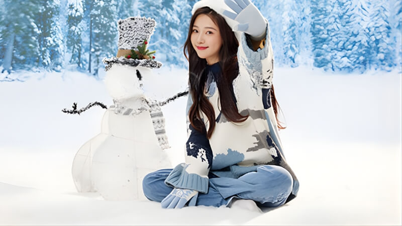 Chụp ảnh Noel với người Tuyết Chụp ảnh Noel với người Tuyết