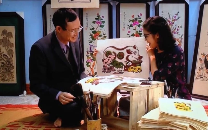 Tranh Đông Hồ lưu giữ bản sắc và tri thức dân gian. Tranh Đông Hồ lưu giữ bản sắc và tri thức dân gian.