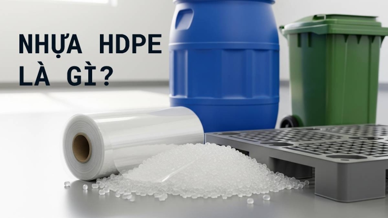 HDPE là một loại nhựa polyethylene mật độ cao HDPE là một loại nhựa polyethylene mật độ cao