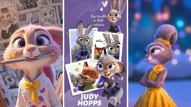 Hình nền Judy Hopps cute lạc lối 1 Hình nền Judy Hopps cute lạc lối 1