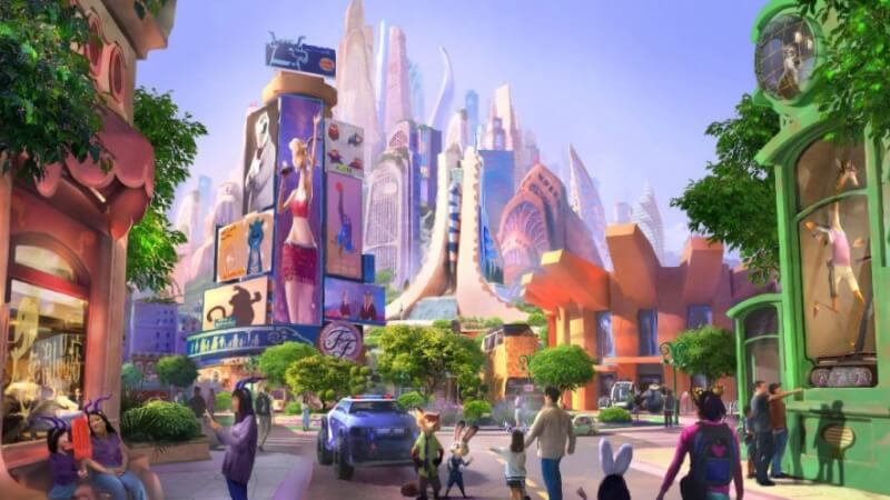 Chủ đề thành phố Zootopia 4 Chủ đề thành phố Zootopia 4