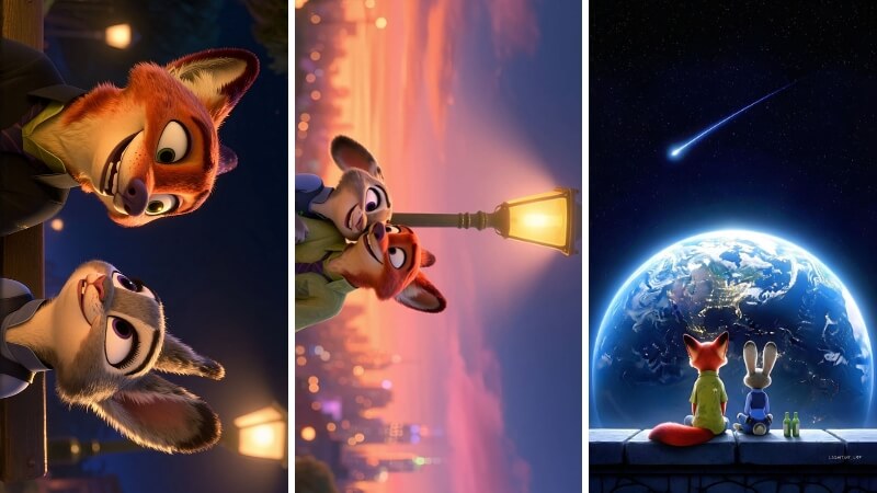 Hình nền cặp đôi Judy & Nick (couple) 3 Hình nền cặp đôi Judy & Nick (couple) 3