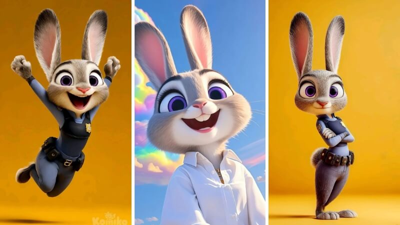 Hình nền Judy Hopps cute lạc lối 3 Hình nền Judy Hopps cute lạc lối 3