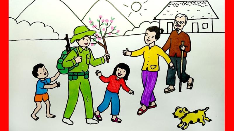 Chú bộ đội vui chơi cùng thiếu nhi 5 Chú bộ đội vui chơi cùng thiếu nhi 5