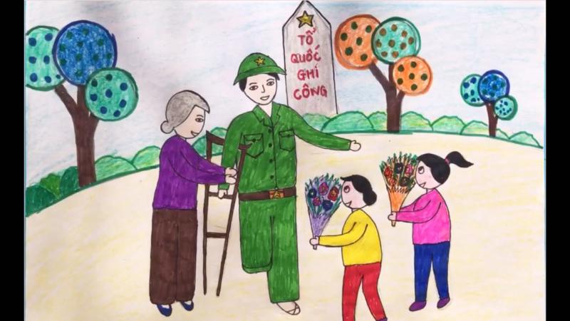 Chú bộ đội vui chơi cùng thiếu nhi 4 Chú bộ đội vui chơi cùng thiếu nhi 4