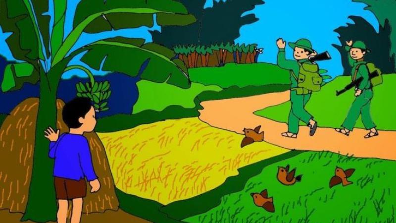 Chú bộ đội hành quân 7 Chú bộ đội hành quân 7