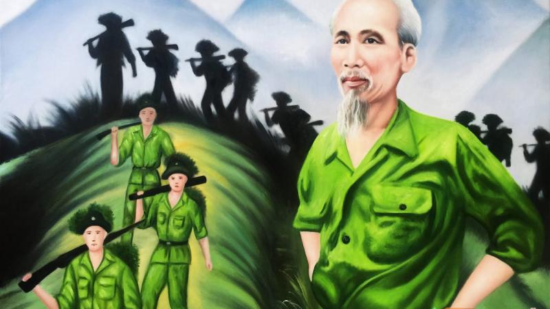 Chú bộ đội hành quân 3 Chú bộ đội hành quân 3