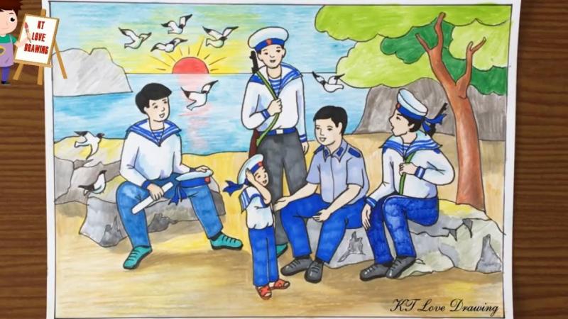 Chú bộ đội vui chơi cùng thiếu nhi 7 Chú bộ đội vui chơi cùng thiếu nhi 7