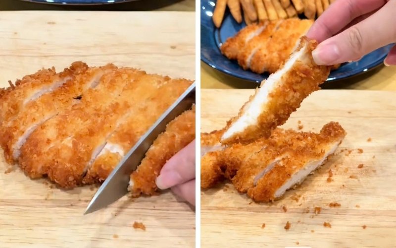 Gà giòn và khoai tây thơm ngon, hấp dẫn mắt nhìn Gà giòn và khoai tây thơm ngon, hấp dẫn mắt nhìn