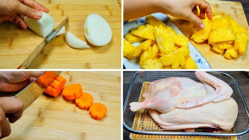 Sơ chế nguyên liệu Sơ chế nguyên liệu