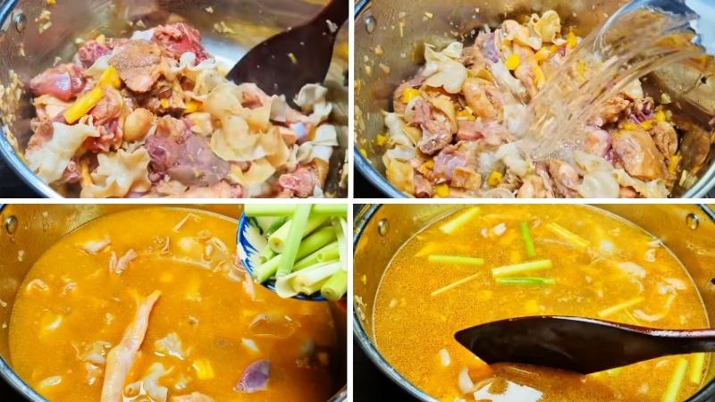 Xào vịt và nấu nước lèo Xào vịt và nấu nước lèo