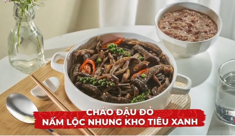 Tuyệt chiêu làm nấm lộc nhung kho tiêu cay nồng, thơm nức mũi