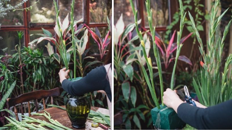 Cắm trụ chính ở giữa Cắm trụ chính ở giữa