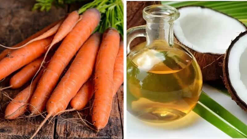Nguyên liệu làm dầu cà rốt