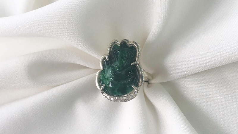 Nhẫn hồ ly thu hút vận đào hoa