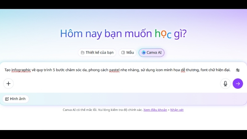 Nhập mô tả chi tiết cho AI