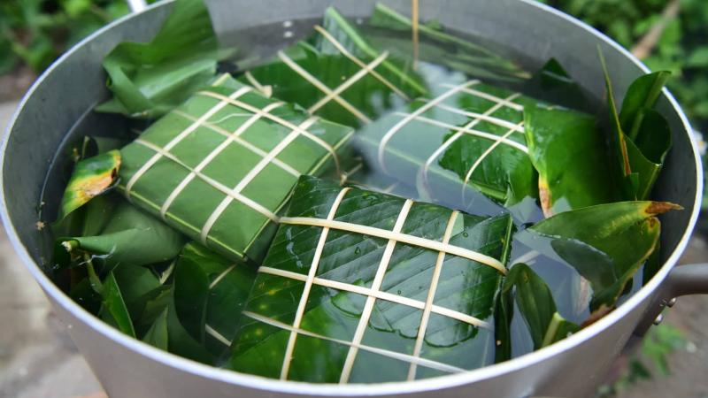 Luộc lại bánh Luộc lại bánh