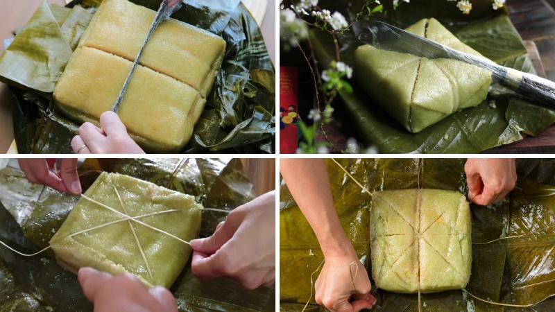 Làm sao cắt bánh chưng không bị dính dao? Làm sao cắt bánh chưng không bị dính dao?