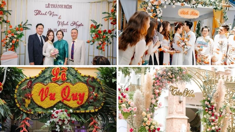 Phân biệt lễ thành hôn, vu quy, tân hôn, đính hôn