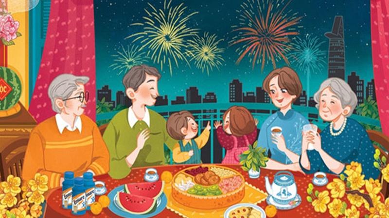 Caption Tết cho gia đình Caption Tết cho gia đình