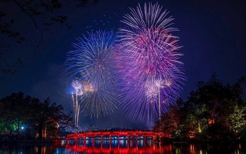 Hà Nội bố trí 5 địa điểm bắn pháo hoa mừng năm mới 2026 Hà Nội bố trí 5 địa điểm bắn pháo hoa mừng năm mới 2026