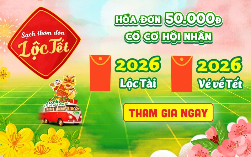 Tết đón lộc về nhà - Ngàn quà từ Bách hóa XANH