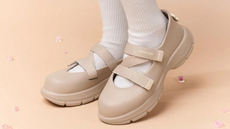 Giày ballet sneaker đế độn Giày ballet sneaker đế độn