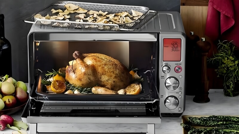 Hâm gà bằng lò vi sóng