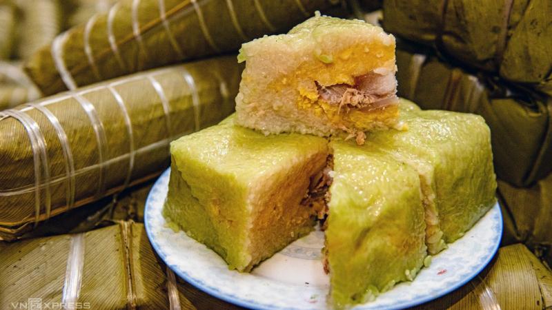 Nguyên liệu làm món bánh chưng rán bằng nồi chiên không dầu Nguyên liệu làm món bánh chưng rán bằng nồi chiên không dầu