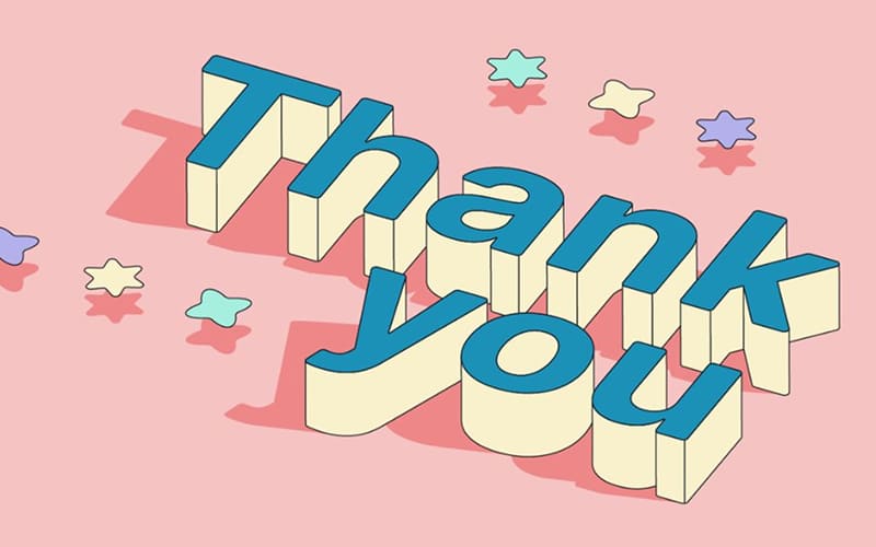 Lời cảm ơn cuối năm cho khách hàng