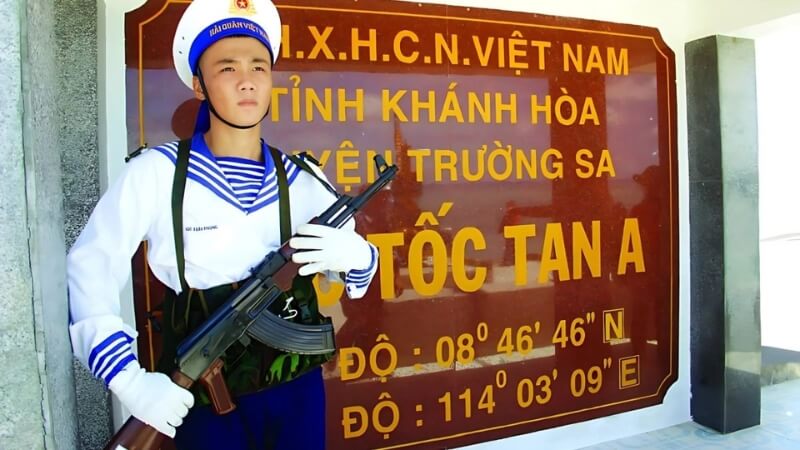 Khoảnh khắc canh gác vùng biên.