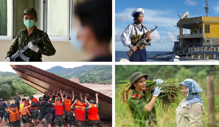 Tổng hợp ảnh bộ đội đẹp - Khoảnh khắc hùng tráng, cảm xúc chân thực