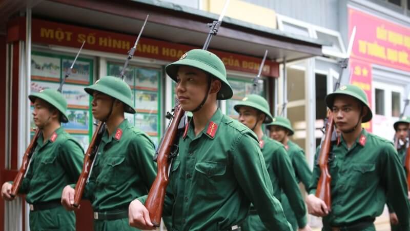 Người lính Việt Nam với tinh thần sẵn sàng chiến đấu