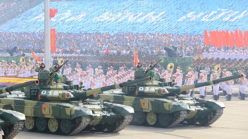 Khẩu hiệu quân đội mới được ban hành