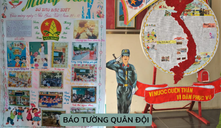 Báo tường quân đội: 16+ ý tưởng độc đáo & cách làm chuẩn