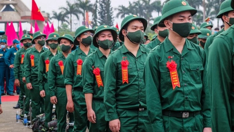 Thời gian giao nhận quân từ ngày 04/03/2026 đến hết ngày 06/03/2026