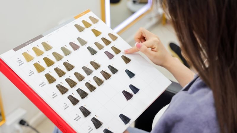 Màu tóc nhuộm phù hợp cho từng sắc độ da Màu tóc nhuộm phù hợp cho từng sắc độ da